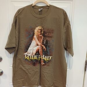 Gildan Brown Graphic Short Sleeve Tee